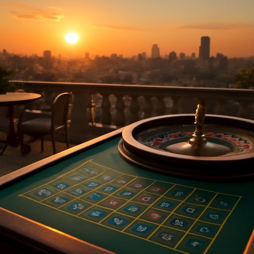 KKBD roulette wheel close table